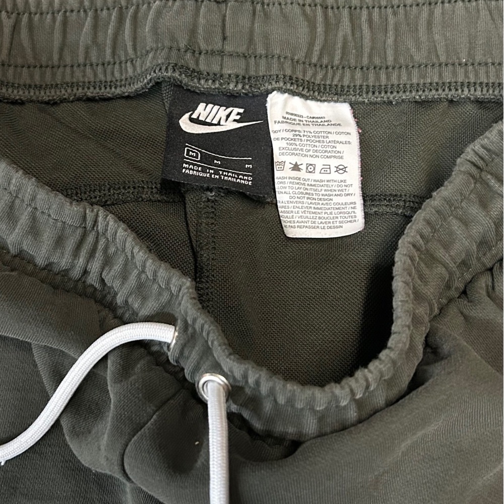 Nike Tech Fleece Full Zip Hoodie Jogger Pants Set Green Size M - Picture 4 of 9